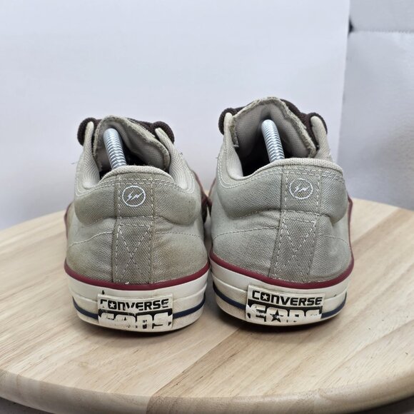 Converse Fragment Design x CTS Ox Cons Low Vintage Canvas Parchment SIZE 10.5 - Picture 6 of 10